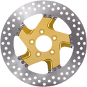 Performance Machine 01331800FACRSMG Pro-Am 11.8in. Two-Piece Brake Rotor - Gold Ops - sxspowersports