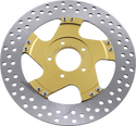Performance Machine 01331800FACRSMG Pro-Am 11.8in. Two-Piece Brake Rotor - Gold Ops - sxspowersports