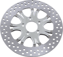 Performance Machine 01331800HEALSCH Paramount 11.8in. Two-Piece Brake Rotor - Chrome - sxspowersports