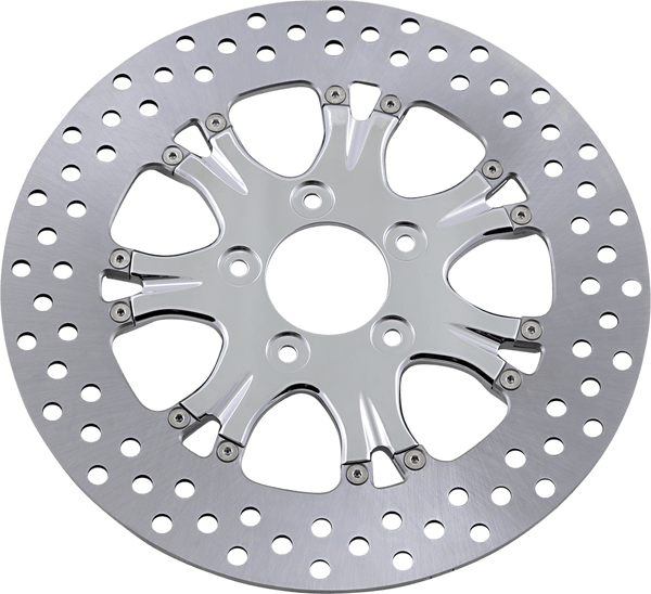 Performance Machine 01331800HEALSCH Paramount 11.8in. Two-Piece Brake Rotor - Chrome - sxspowersports