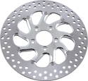 Performance Machine 01331800TORLSCH Torque 11.8in. Two-Piece Brake Rotor - Chrome - sxspowersports