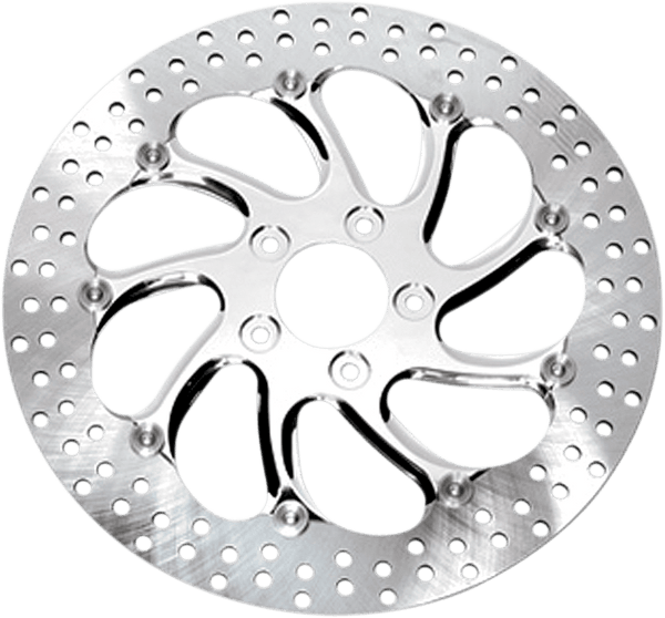 Performance Machine 01331800TORRSCH Torque 11.8in. Two-Piece Brake Rotor - Chrome - sxspowersports