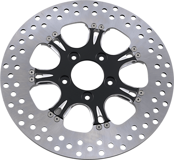 Performance Machine 01331800VIRSBMP Virtue 11.8in. Two-Piece Brake Rotor - Platinum Cut - sxspowersports