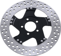 Performance Machine 01331802FACRSMB Pro-Am 11.8in. Two-Piece Brake Rotor - Black Ops - sxspowersports