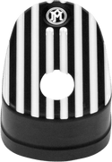 Performance Machine 0177-2042SCA-BM Ignition Switch Cover - Scallop - Contrast Cut - sxspowersports