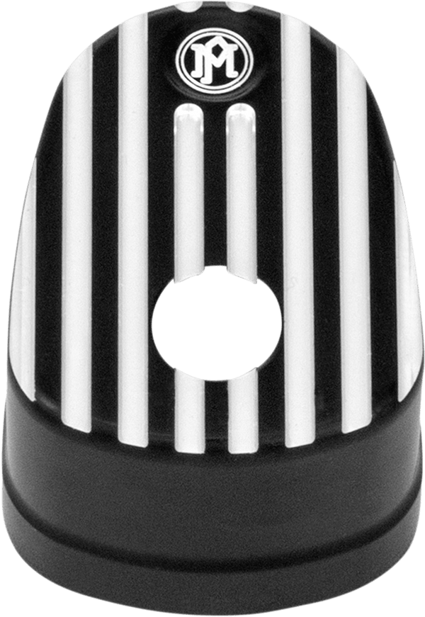 Performance Machine 0177-2042SMT-BM Ignition Switch Cover - Smooth - Contrast Cut - sxspowersports