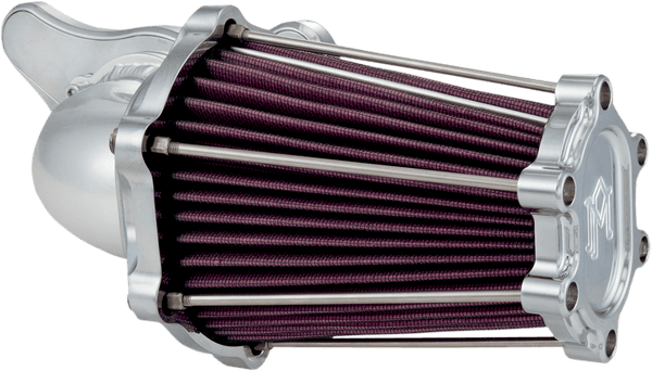 Performance Machine 0206-2050-CH Fast Air Intake Solution - Chrome - sxspowersports