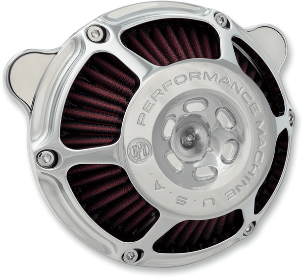 Performance Machine 0206-2081-CH Max HP Air Cleaner - Chrome - sxspowersports