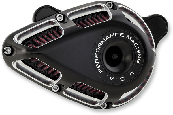 Performance Machine 0206-2140-BM Jet Air Cleaner - Contrast Cut - sxspowersports
