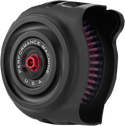 Performance Machine 0206-2142-SMB Vintage Air Cleaner - Black Ops - sxspowersports