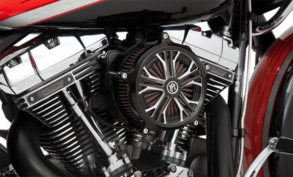 Performance Machine 0206-2150-B Super Gas Air Cleaner - Black Anodized - sxspowersports