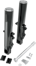Performance Machine 0208-2056-BM Fork Leg Kit for Stock or Performance Machine Calipers - Dual Disc - Contrast Cut - sxspowersports