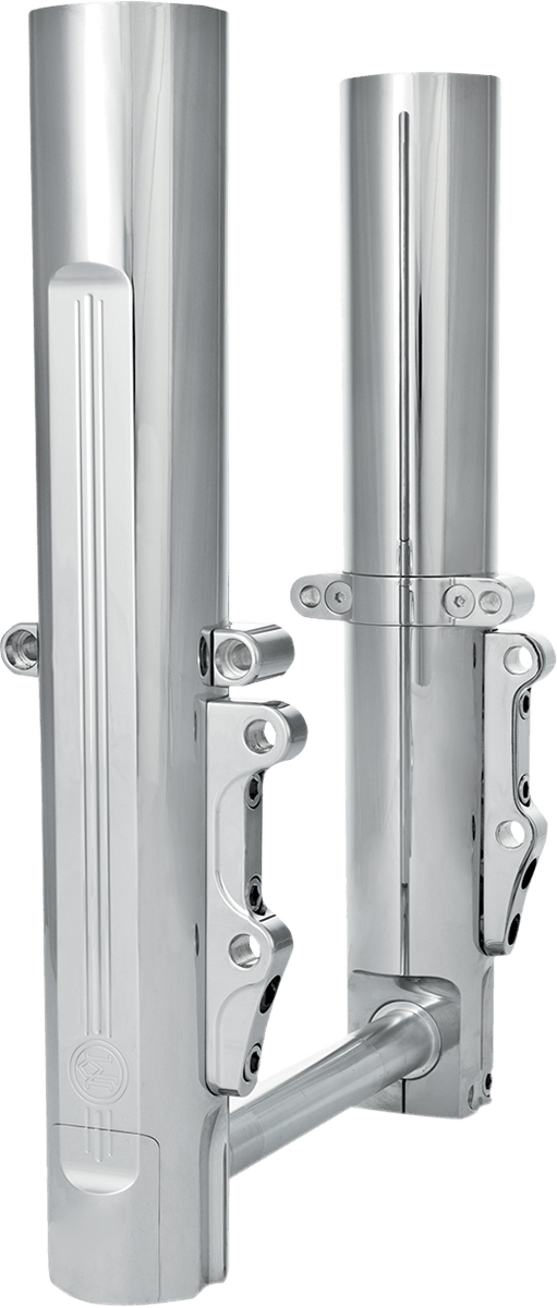 Performance Machine 0208-2056-CH Fork Leg Kit for Stock or Performance Machine Calipers - Dual Disc - Chrome - sxspowersports