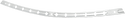 Performance Machine 0209-2015HST-CH Hole Shot Windscreen Trim - Chrome - sxspowersports