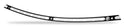 Performance Machine 0209-2016HST-BM Hole Shot Windscreen Trim - Contrast Cut - sxspowersports