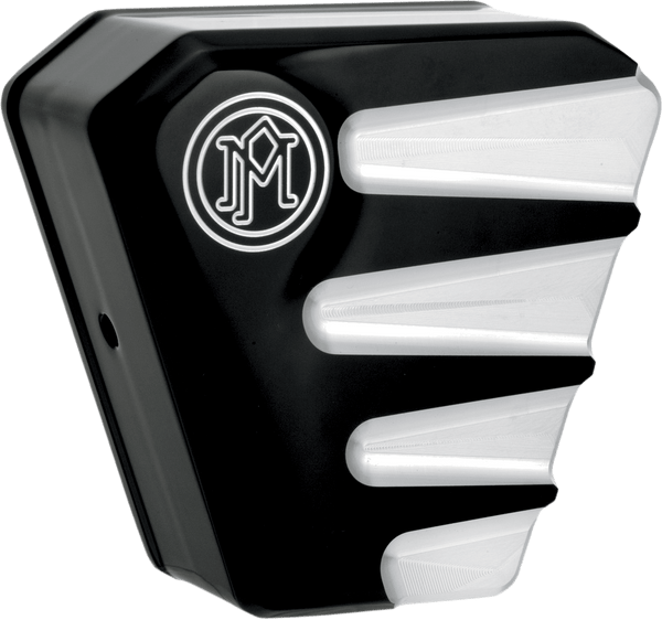 Performance Machine 02182001SCABM Horn Cover - Scallop - Contrast Cut - sxspowersports