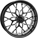 Performance Machine 12027106PGALBMP One-Piece Aluminum Front Wheel (Dual Disc) - 21in. x 3.5in. - Galaxy Platinum Cut - sxspowersports