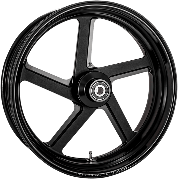 Performance Machine 12027106RPROSMG One-Piece Aluminum Front Wheel without ABS (Dual Disc) - 21in. x 3.5in. - Pro-Arm Gold Ops - sxspowersports