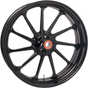 Performance Machine 12047106SLAJAPG One-Piece Aluminum Front Wheel without ABS (Dual Disc) - 21in. x 3.5in. - Assault Gold - sxspowersports