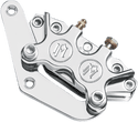 Performance Machine 1213-0017CH Classic Single Disc Front Brake Caliper Kit - Chrome - sxspowersports