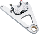 Performance Machine 1230-0017-CH Classic Single Disc Front Brake Caliper Kit - Chrome - sxspowersports