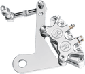 Performance Machine 1254-0052CH Classic Rear Caliper Kit - 10in. Rotor - Chrome - sxspowersports