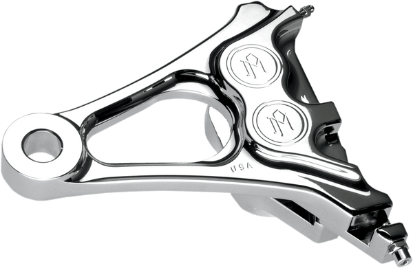 Performance Machine 1256-0077-CH Four-Piston Differential-Bore Brake Caliper Kit - Chrome - sxspowersports