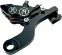 Performance Machine 1257-0081-A-BM Classic Rear Brake Caliper Kit - Contrast Cut - sxspowersports