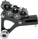Performance Machine 1259-0052-BM Classic Rear Brake Caliper Kit - Contrast Cut - sxspowersports