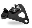 Performance Machine 1259-0052-BM Classic Rear Brake Caliper Kit - Contrast Cut - sxspowersports