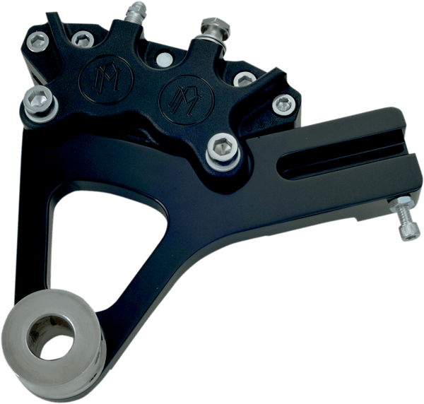 Performance Machine 1259-0052-BM Classic Rear Brake Caliper Kit - Contrast Cut - sxspowersports