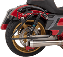 Performance Machine 12697814RPROSMG One-Piece Aluminum Rear Wheel without ABS - 18in. x 5.5in. - Pro-Arm Gold Ops - sxspowersports