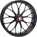 Performance Machine 12707814RRVNAPG One-Piece Aluminum Rear Wheel without ABS - 18in. x 5.5in. - Revolution Gold - sxspowersports