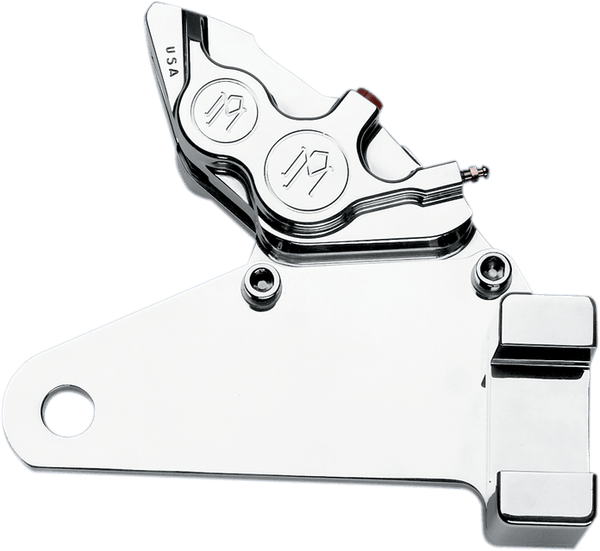 Performance Machine 1277-0073-CH Classic Rear Brake Caliper Kit - Chrome - sxspowersports
