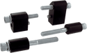 Pingel 62149 Driver Floorboard Spreaders - Polished - sxspowersports