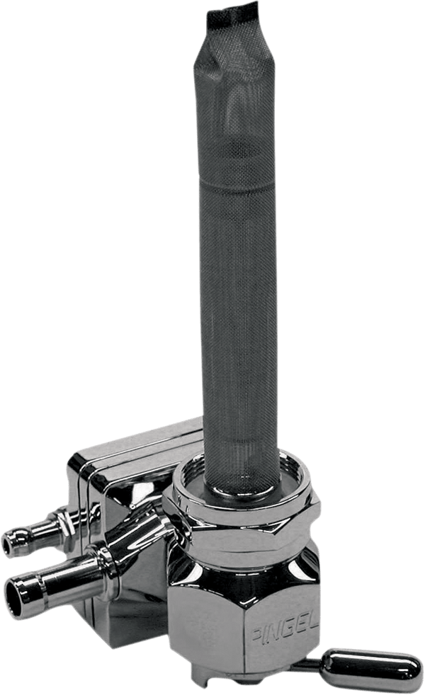 Pingel 6391-CRV Single Outlet Reserve Valve Vacuum Round Design Petcock - Downward Facing - sxspowersports