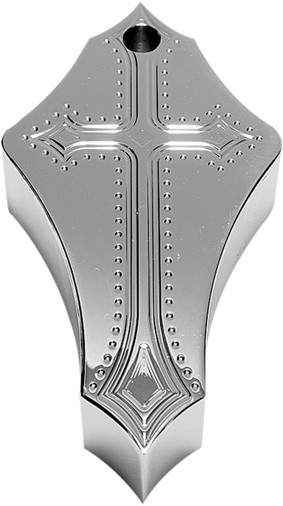 Precision Billet DRK-570-ALL-CHR Horn Cover and Bracket - Darkside - Chrome - sxspowersports
