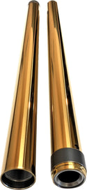 Pro-One Performance 105020G 39mm Fork Tubes - 24.25in. - Gold - sxspowersports
