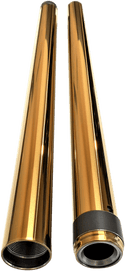 Pro-One Performance 105020G 39mm Fork Tubes - 24.25in. - Gold - sxspowersports