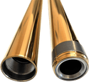 Pro-One Performance 105020G 39mm Fork Tubes - 24.25in. - Gold - sxspowersports