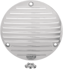Pro-One Performance 203860 Millennium Derby Cover - Ball Milled - Chrome - sxspowersports