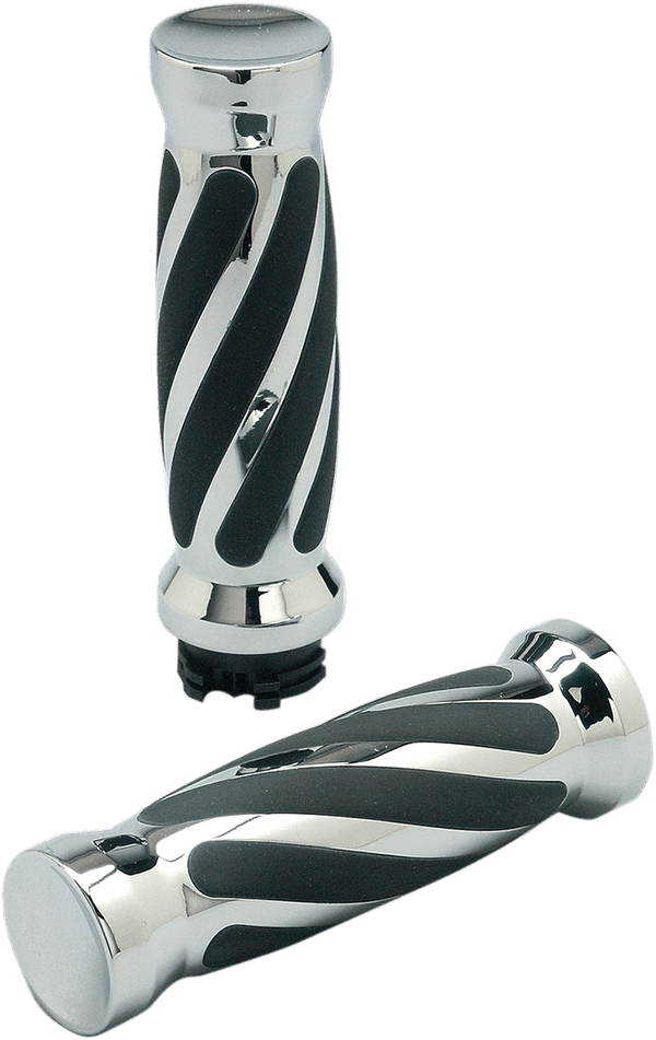 Pro-One Performance 490011 Custom Handlebar Grips - Twisted Rubber - sxspowersports