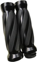 Pro-One Performance 490011B Custom Handlebar Grips - Twisted Rubber - sxspowersports