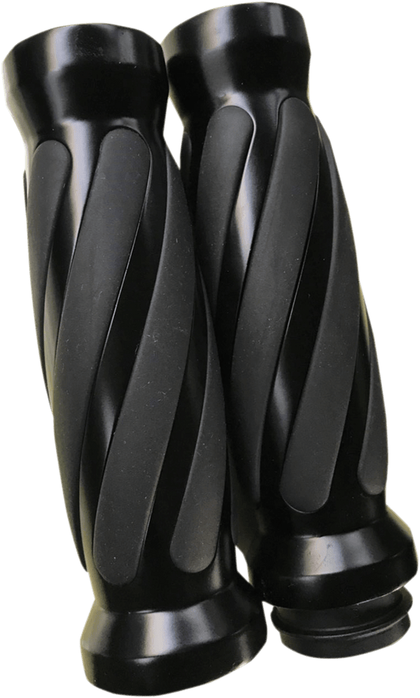 Pro-One Performance 490011B Custom Handlebar Grips - Twisted Rubber - sxspowersports