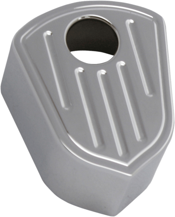 Pro-One Performance 908319 Ignition Switch Cover - Ball-Milled - Chrome - sxspowersports