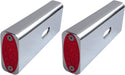 Pro-One Performance 909105R Fender Strut Marker Light - Red LED - Chrome - sxspowersports