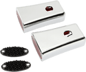 Pro-One Performance 909106R Fender Strut Marker Light - Red LED - Chrome - sxspowersports