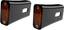 Pro-One Performance 909108B Fender Strut LED Marker Lights - Black/Amber LEDs - sxspowersports