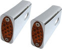 Pro-One Performance 909108BR Fender Strut LED Marker Lights - Black/Red LEDs - sxspowersports