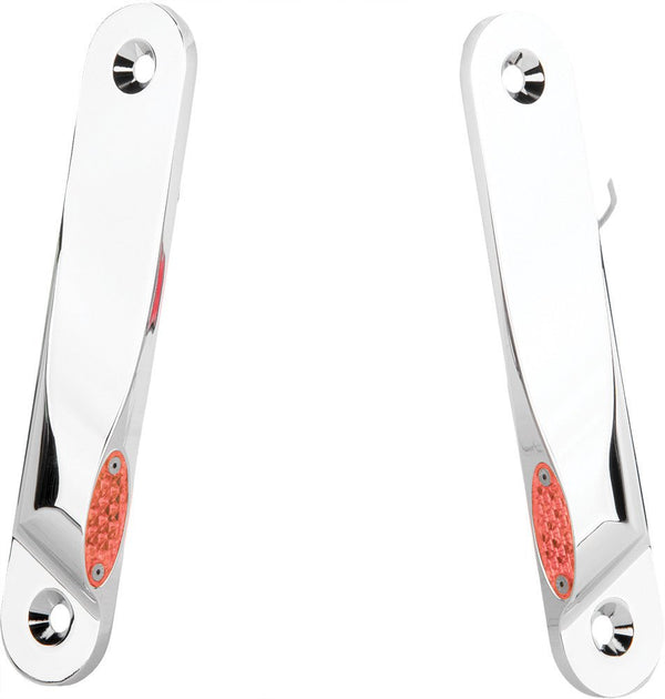 Pro-One Performance 909109 Billet Signal Lights - Chrome - sxspowersports